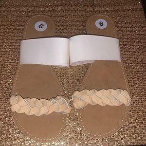 Braided Flat Sandals 